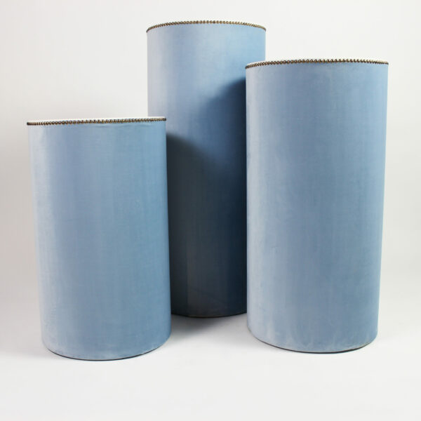 Velvet Pilaar Licht Blauw - Afbeelding 2
