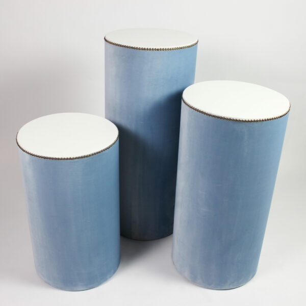 Velvet Pilaar Licht Blauw