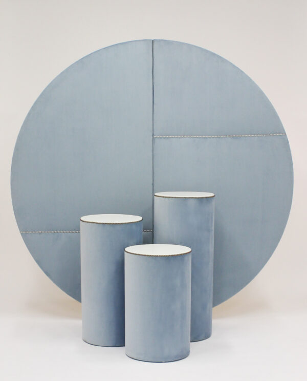 Velvet Backdrop - Blauw