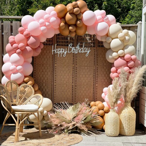 Happy Birthday Decoratie - Bohemian
