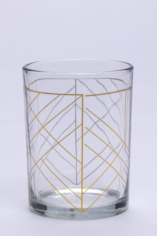 Tumbler met gouden details