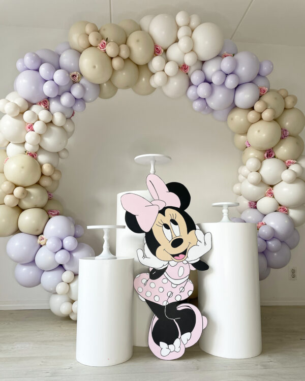 Minnie Mouse figuur bord - Afbeelding 3