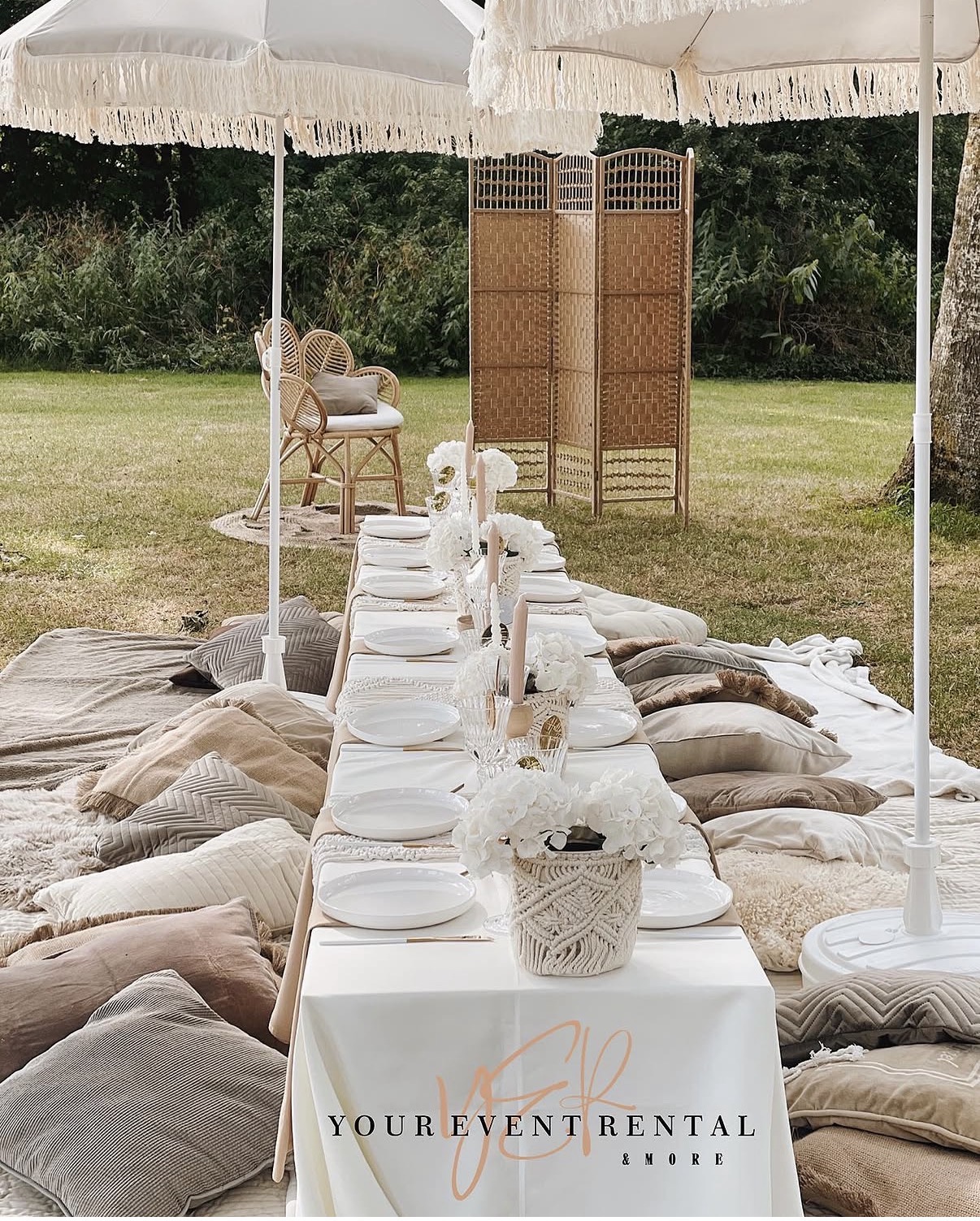 Chique picnic arrangement voor 5-8 personen
