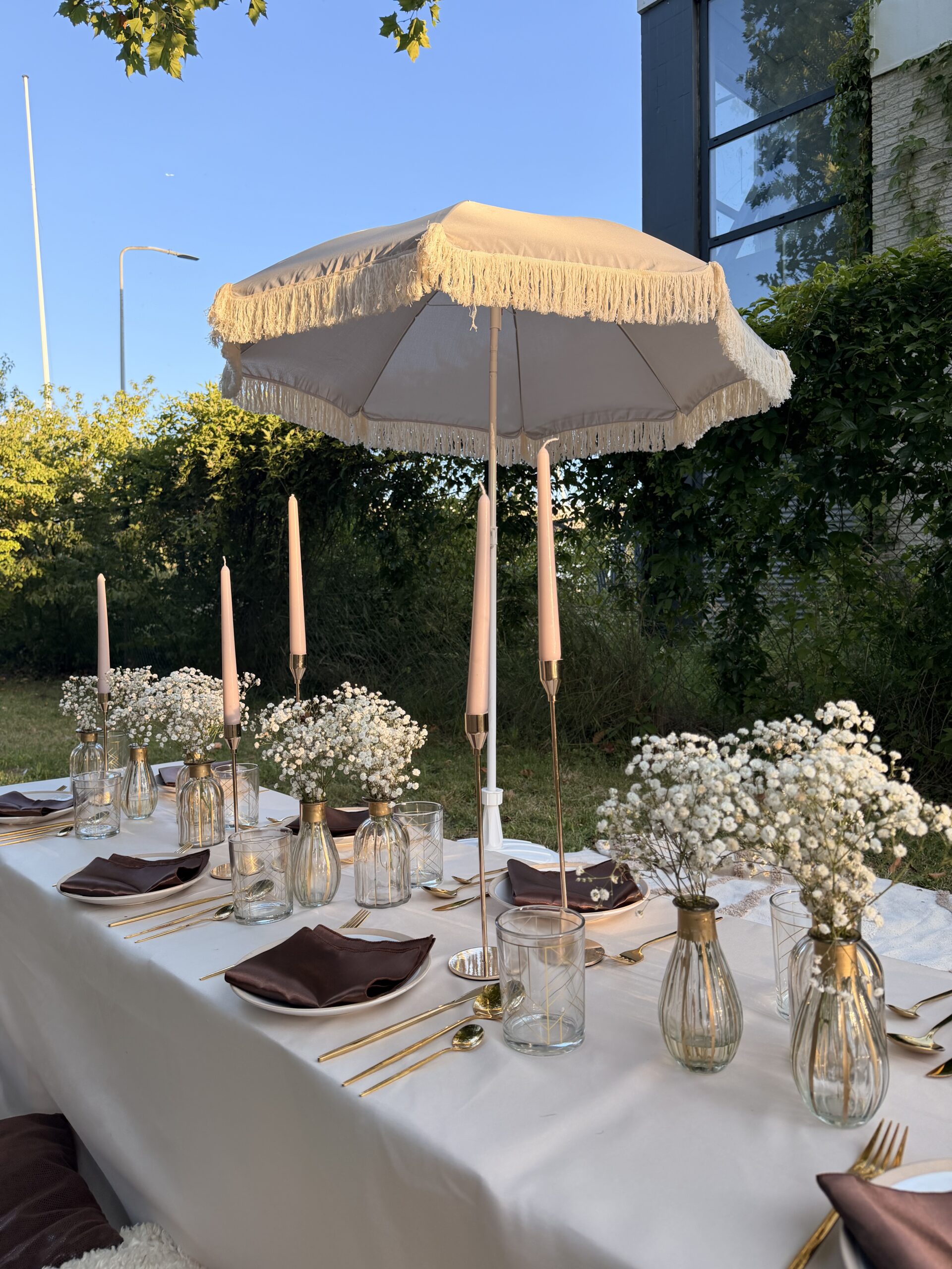Luxe Minimal Beige Picknick 10 personen (zelf ophalen) - Afbeelding 2