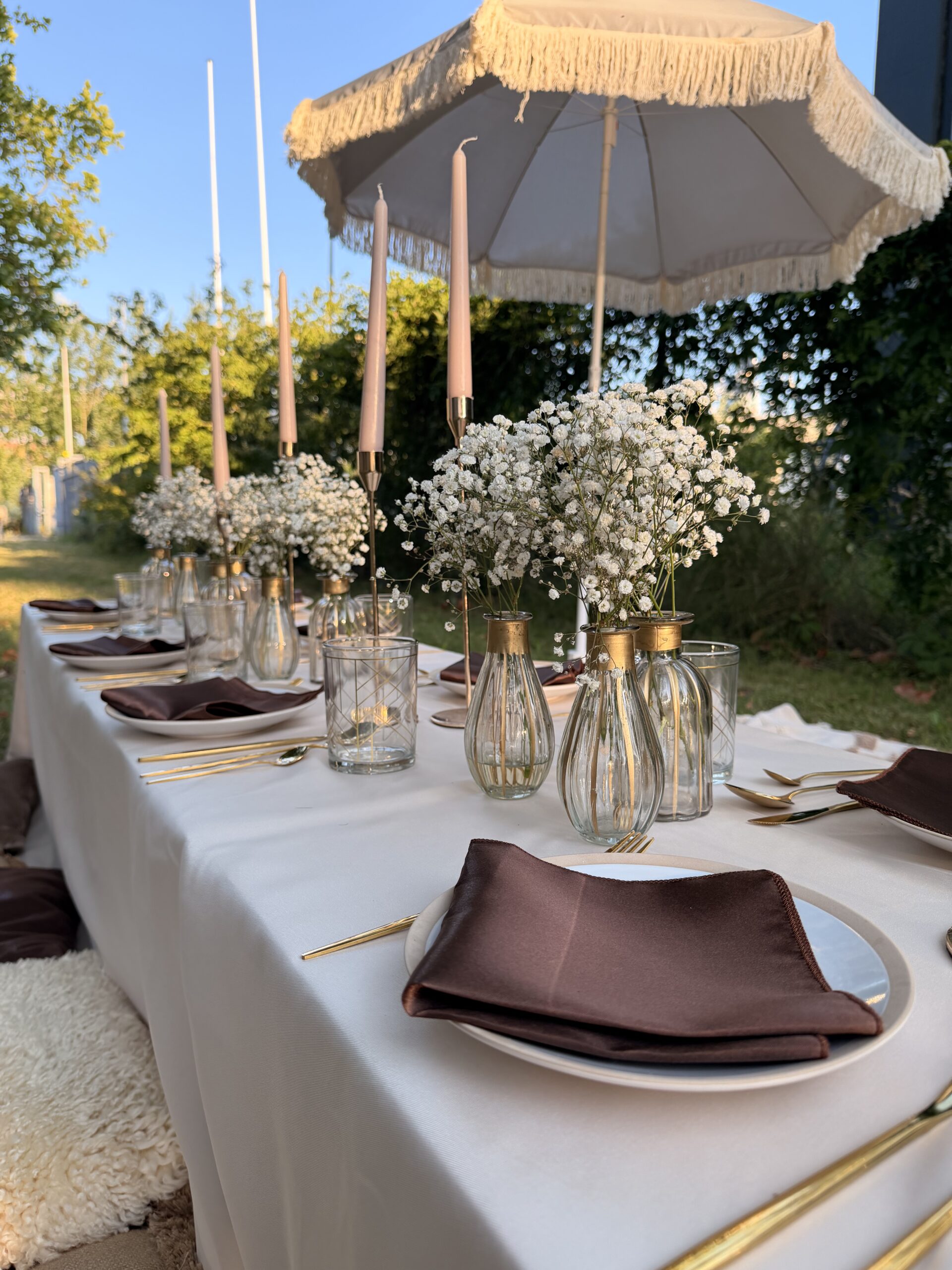 Luxe Minimal Beige Picknick 10 personen (zelf ophalen) - Afbeelding 3